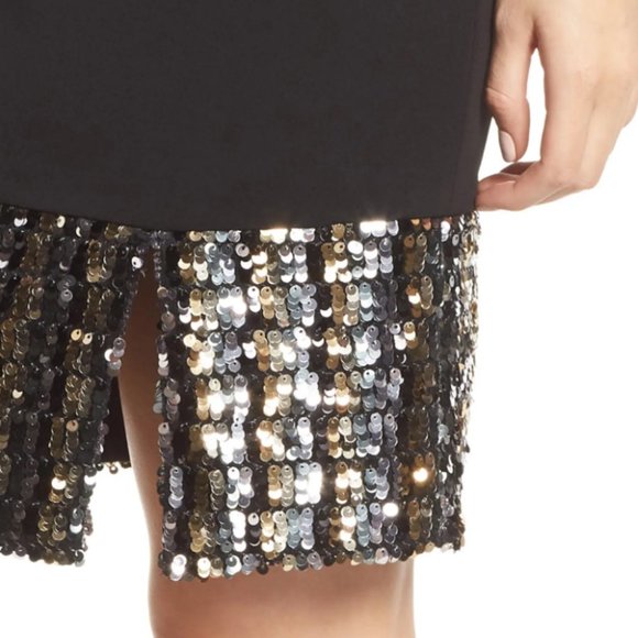 Vince Camuto Sequin Cocktail Dress size 12 - Picture 7 of 9